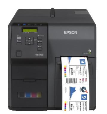 Epson ColorWorks C7500G kleuren etiketten printer C31CD84312 beschikbaar voor biedingen