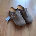 Birkenstock Boston taupe 41, Kleding | Dames, Schoenen, Verzenden, Beige, Nieuw, Sandalen of Muiltjes