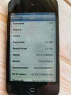 iPod Touch 8GB, Audio, Tv en Foto, Mp3-spelers | Apple iPod, Gebruikt, Touch, Zwart, Ophalen of Verzenden
