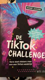 De tiktok challenge van Annet Jacobs, Boeken, Kinderboeken | Jeugd | 10 tot 12 jaar, Ophalen, Zo goed als nieuw, Annet Jacobs