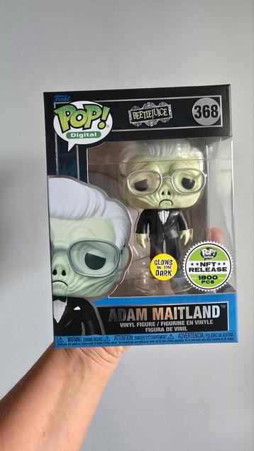 Funko Pop! Digital Adam Maitland 368 - Beetlejuice GITD beschikbaar voor biedingen