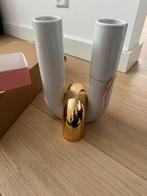 Collectors item vaas H&M home x uncommon matters nieuw, Overige materialen, Wit, Nieuw, Ophalen of Verzenden