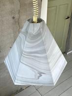 Peill & Putzler Mid Century Modern hanglamp marmer 70s lamp, Minder dan 50 cm, Glas, Gebruikt, Ophalen