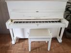 Yamaha U1H wit, Muziek en Instrumenten, Piano's, Ophalen, Wit, Zo goed als nieuw, Piano