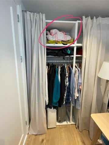 kast PLATSA IKEA basiselement wit, 80x40x40