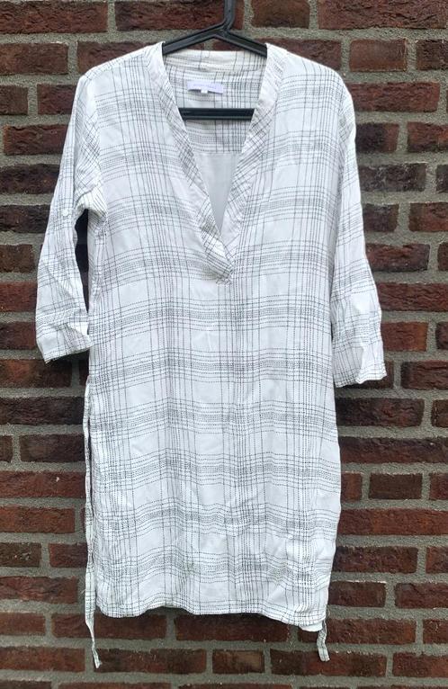 Second Female / Jurk Blouse Zika Dress / Maat M - 38, Kleding | Dames, Jurken, Zo goed als nieuw, Maat 38/40 (M), Wit, Boven de knie