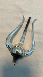 Vintage antieke kerstbal, harp zilver, Diversen, Kerst, Ophalen of Verzenden, Zo goed als nieuw