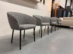 4 Nieuw Gelderland Blaze Eetkamerstoel stof Design Stoel, Huis en Inrichting, Stoelen, Nieuw, Ophalen of Verzenden, Vier, Gelderland