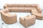 Laauser Modulaire Sofa Bank Zithoek Vintage Design Jaren 70, Ophalen, Gebruikt, Hout, De Sede Cassina B&B Italia Knoll Eames Ligne Roset Togo Retro