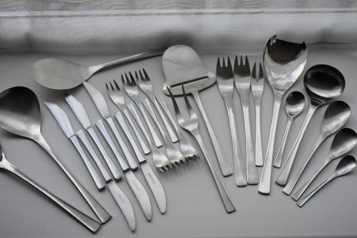 Gero Zilmeta 519 Flamenco vorken lepels messen vis vorken, Antiek en Kunst, Antiek | Bestek, Ophalen of Verzenden