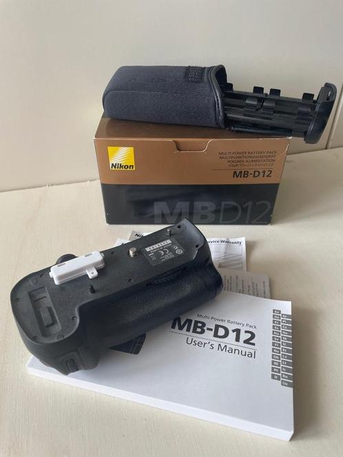 NIKON MB-D12 - Multifunctionele battery pack MB-D12, Audio, Tv en Foto, Fotografie | Accu's en Batterijen, Gebruikt, Ophalen of Verzenden
