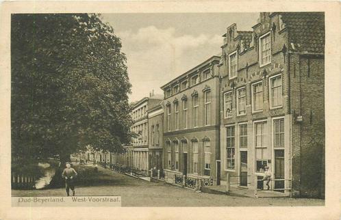 (388-572-023) Oud-Beijerland West-Voorstraat, Verzamelen, Ansichtkaarten | Nederland, Zuid-Holland, Verzenden
