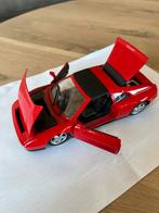 Maisto Ferrari 348 TS, schaal 1/24, rood., Ophalen of Verzenden, Zo goed als nieuw, Auto, Maisto