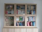 Ikea kast met glas, Huis en Inrichting, Kasten | Vitrinekasten, Ophalen, Gebruikt, 200 cm of meer, 150 tot 200 cm