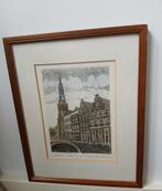 Janus Beekman,  ets Leiden, Antiek en Kunst, Ophalen of Verzenden