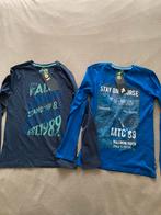 Mitch twee nieuwe blauwe shirts longsleeves maat 146/152, Kinderen en Baby's, Kinderkleding | Maat 146, Nieuw, Jongen, Mitch, Shirt of Longsleeve