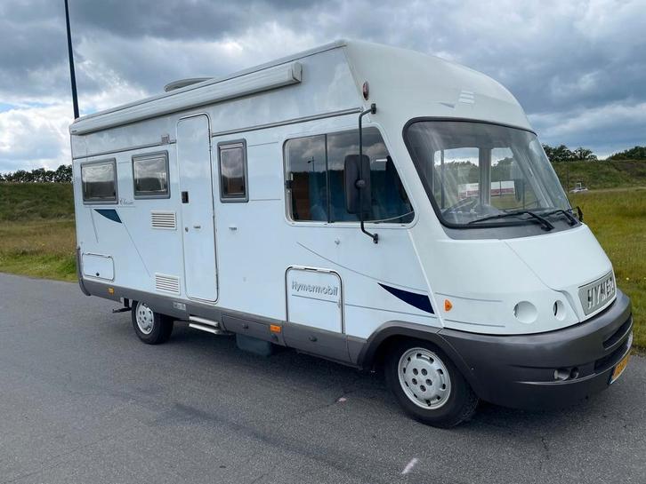 Camper Hymer B595, Caravans en Kamperen, Campers, Particulier, Integraal, Hymer, Ophalen