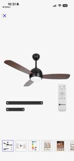 Plafond ventilator. Nieuw in doos, Ophalen of Verzenden, Ventilator met afstandsbediening, Nieuw, Plafondventilator