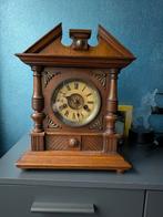Antieke houten pendule klok, Antiek en Kunst, Antiek | Klokken, Ophalen of Verzenden