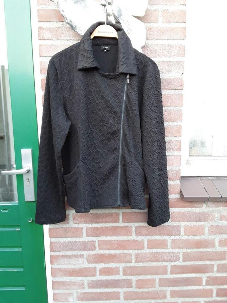 Liv mooie stretch jasje, 46 zwart, Kleding | Dames, Jasjes, Kostuums en Pakken, Zo goed als nieuw, Jasje, Maat 46/48 (XL) of groter