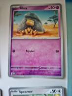 Pokémon abra, Ophalen of Verzenden, Gebruikt, Losse kaart