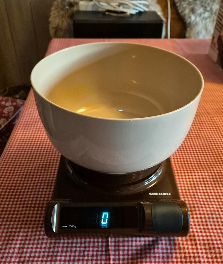 Soehnle Keukenweegschaal Digitaal, Witgoed en Apparatuur, Weegschalen, Gebruikt, Digitaal, Keukenweegschaal, 1 tot 500 gram, Minder dan 10 kg