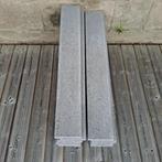 11 Opsluitbanden beton, Tuin en Terras, Tegels en Klinkers, Ophalen, Gebruikt, Overige typen, Minder dan 5 m²