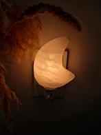 Nachtlampje lamp maan wit zoutsteen kinderkamer slaapkamer, Ophalen of Verzenden, Nieuw