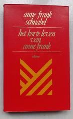 Anne Frank  2 boeken, Ophalen of Verzenden, Tweede Wereldoorlog, Gelezen, Overige onderwerpen