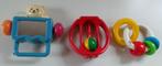 Boxspeelgoed baby/peuter duplo rammelaar, spiegeltje, ringen, Ophalen, Zo goed als nieuw, Overige typen, Met geluid