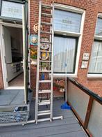 altrex uitschuifbare ladder, met beveiliging, Doe-het-zelf en Verbouw, Ladders en Trappen, Ophalen, Gebruikt, Ladder, 4 meter of meer