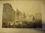 Map Inhuldiging Willem III 12 Mei 1849 Amsterdam. 2 Litho's, Antiek en Kunst, Ophalen of Verzenden