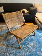 Rotan stoel(fauteuil), Huis en Inrichting, Fauteuils, Gebruikt, Ophalen of Verzenden, 50 tot 75 cm, Riet of Rotan