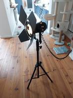 Mooie staande lamp industrieel zwart, Ophalen, Zo goed als nieuw, Metaal, 100 tot 150 cm