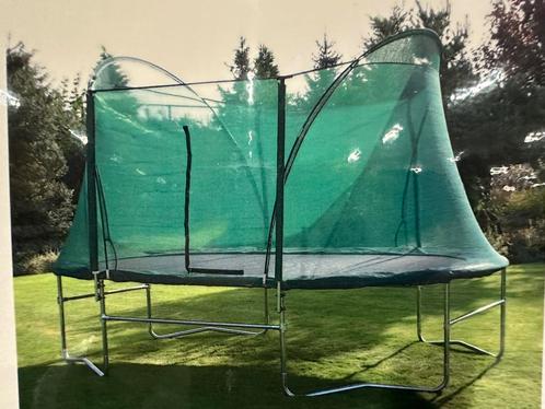 Trampoline ovaal, Kinderen en Baby's, Speelgoed | Buiten | Trampolines, Gebruikt, Ophalen