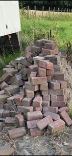 Gratis Rode straat klinkers, Ophalen of Verzenden, Gebruikt, Beton, 10 m² of meer