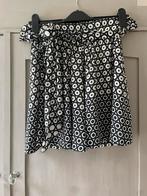 Zwart wit rokje, Kleding | Dames, Rokken, Wit, Ophalen of Verzenden, Maat 36 (S), Gedragen