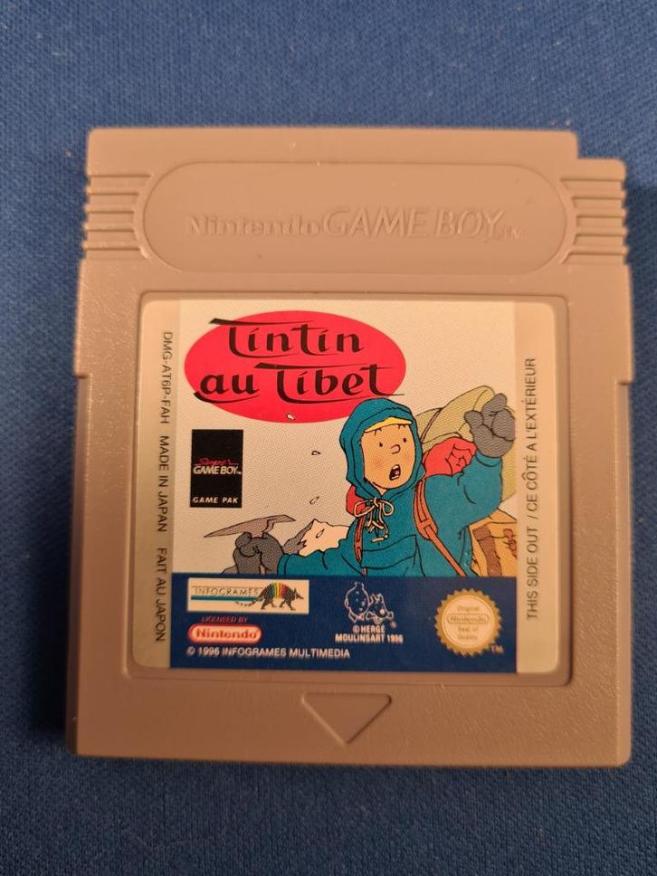 Game Boy - Tintin au Tibet (PAL), Hobby en Vrije tijd, Verzamelkaartspellen | Pokémon, Gebruikt, Verzenden