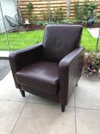 fauteuil (pull-up leer), Huis en Inrichting, Ophalen, Gebruikt, Minder dan 75 cm, Leer