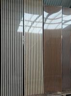 Akoestische wandpanelen 260x60 280x60 walnoot eik brons, Doe-het-zelf en Verbouw, Platen en Panelen, Ophalen of Verzenden, Nieuw