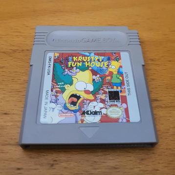 ZELDZAAM | GAMEBOY | Krusty's Fun House  beschikbaar voor biedingen
