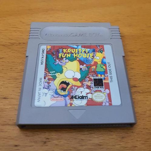 ZELDZAAM | GAMEBOY | Krusty's Fun House, Spelcomputers en Games, Games | Nintendo Game Boy, Gebruikt, 1 speler, Vanaf 3 jaar, Ophalen of Verzenden