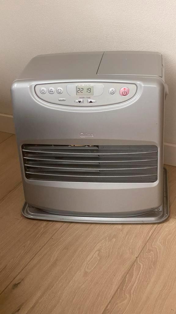 Qlima SRE 8040 C Petroleumkachel - Zuinig & Krachtig, Huis en Inrichting, Kachels, Gebruikt, Vrijstaand, Petroleumkachel, Overige brandstoffen