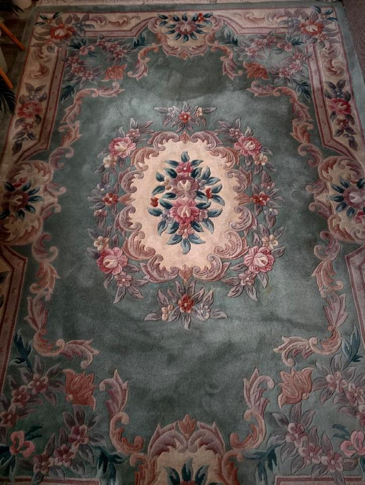 Handgeknoopt Zijden Chinees vloerkleed 265x170cm, Huis en Inrichting, Stoffering | Tapijten en Kleden, 150 tot 200 cm, 200 cm of meer