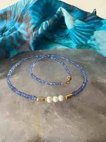 Tanzaniet Akoya zoutwater parel beschermt uniek geluk magie beschikbaar voor biedingen