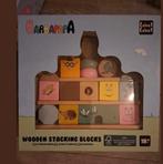 Barbapapa Houten Stapelblokken - Nieuw!, ., Nieuw, Ophalen of Verzenden, .