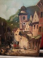 Schilderij olieverf, Antiek en Kunst, Ophalen