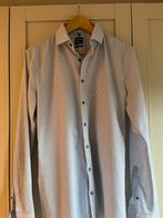 Olymp overhemd maat 39 super slim fit, Blauw, Zo goed als nieuw, Olymp, Halswijdte 39/40 (M)