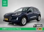Ford Kuga 2.5 PHEV Titanium X CAMERA HEAD-UP LEER/STOF, Gebruikt, Euro 6, 4 cilinders, Blauw