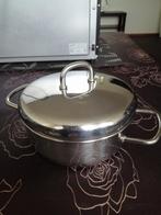 WEG=WEG: STEVIGE KOOKPAN 1.2 LITER ROESTVRIJ STAAL RVS, Ophalen of Verzenden, Gebruikt, Rvs, Kookpan of Snelkookpan
